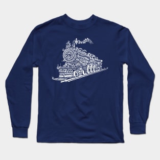 Locomotive Train Sonata Long Sleeve T-Shirt